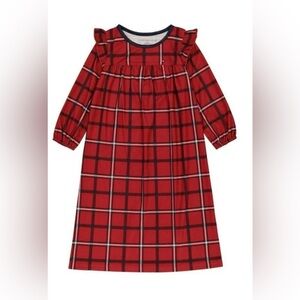 Tommy Hilfiger Red Plaid Kids Nightgown